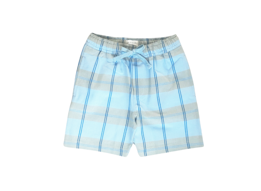 Hugo shorts - Water blue check