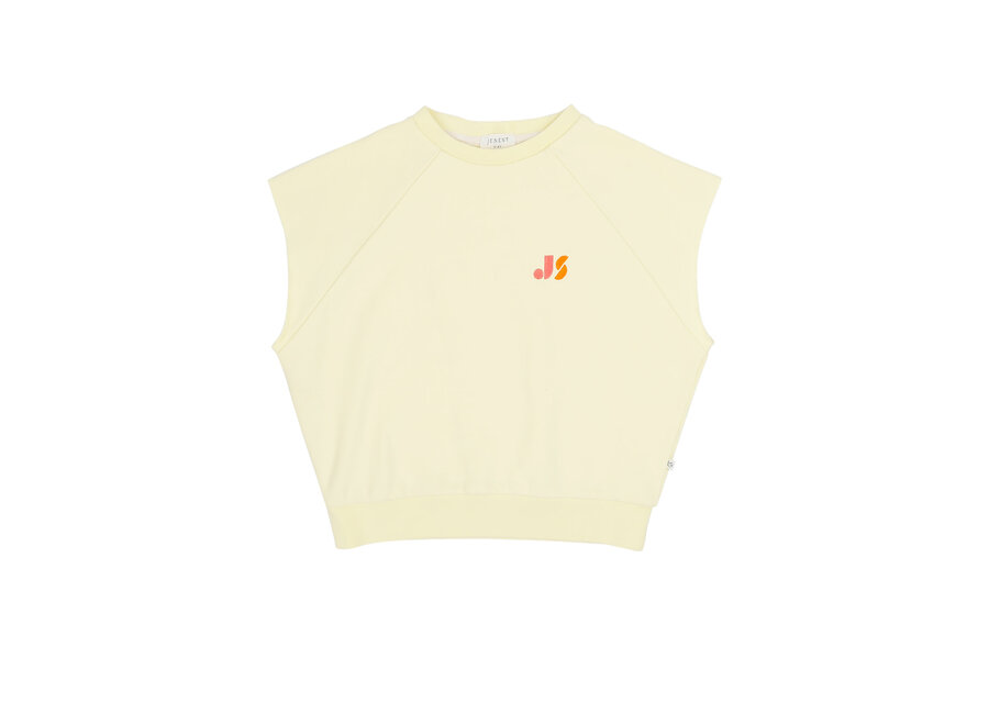 Joey sleeveless sweater - Soft yellow
