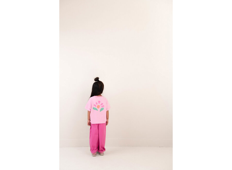 Livia T-shirt - Fuchsia pink