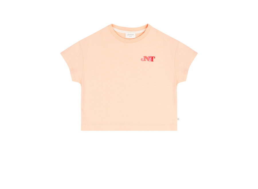 Livia T-shirt - Peach orange