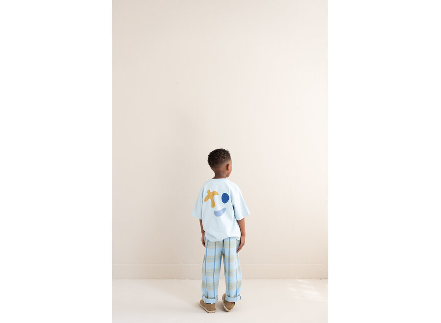 Mase T-shirt - Water blue