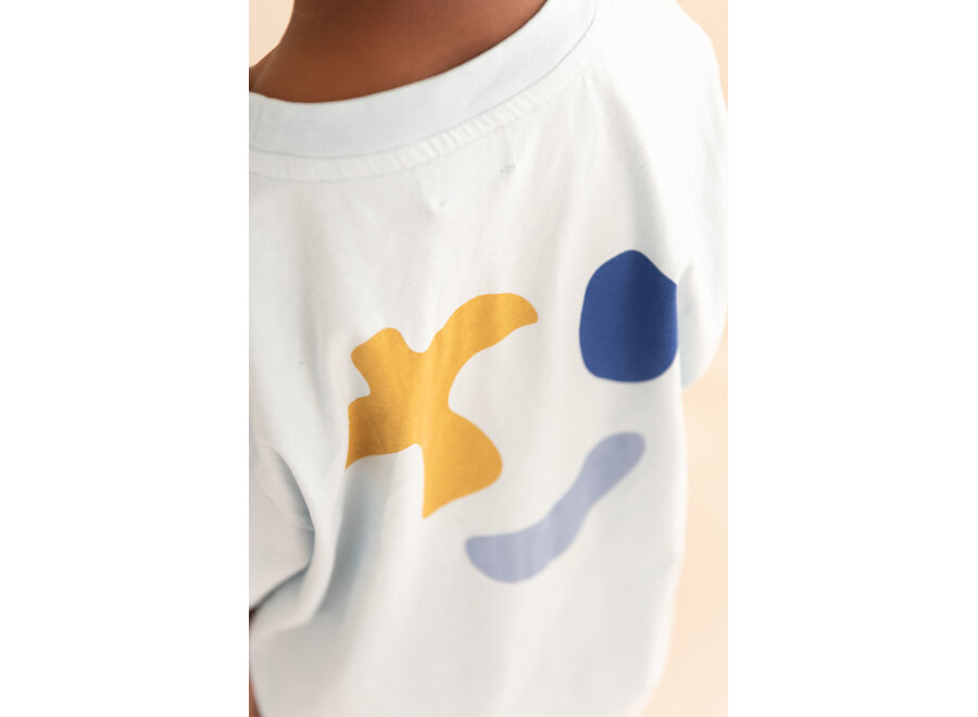 Mase T-shirt - Water blue