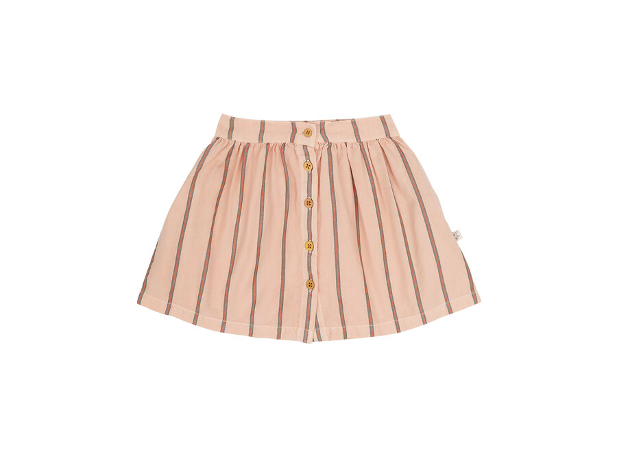 Sasha skirt - Peach rose stripe