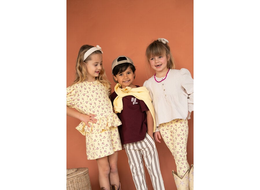 Rose top - Yellow flower