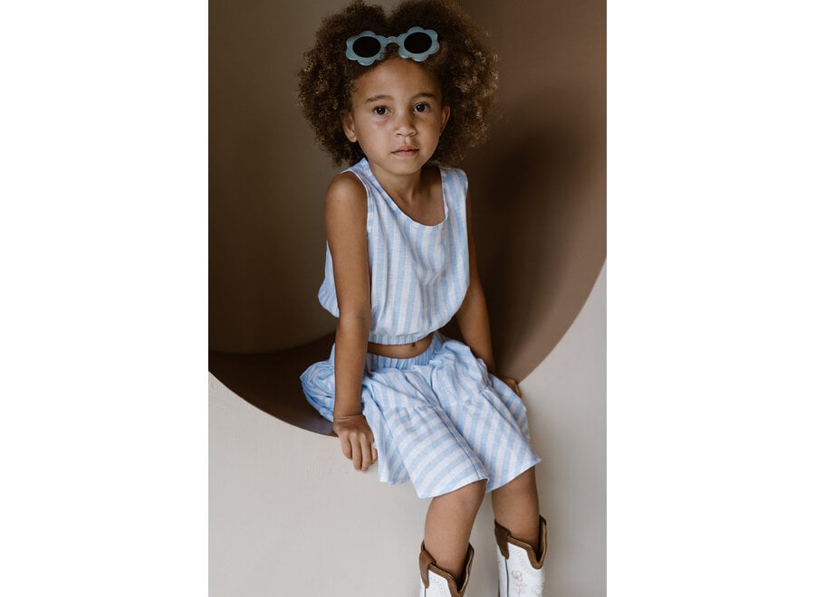 Pippa top - Blue stripe