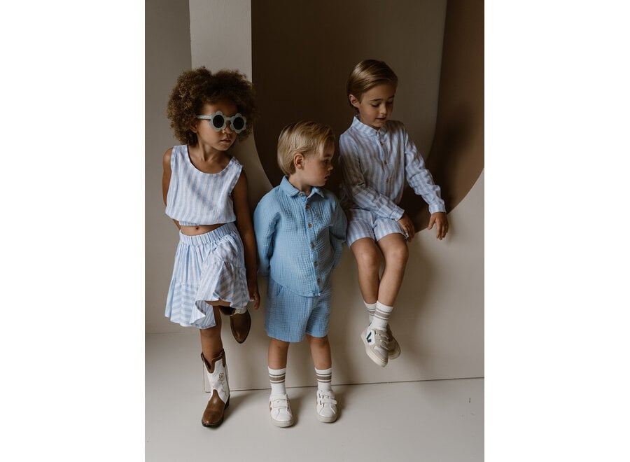 Pippa top - Blue stripe