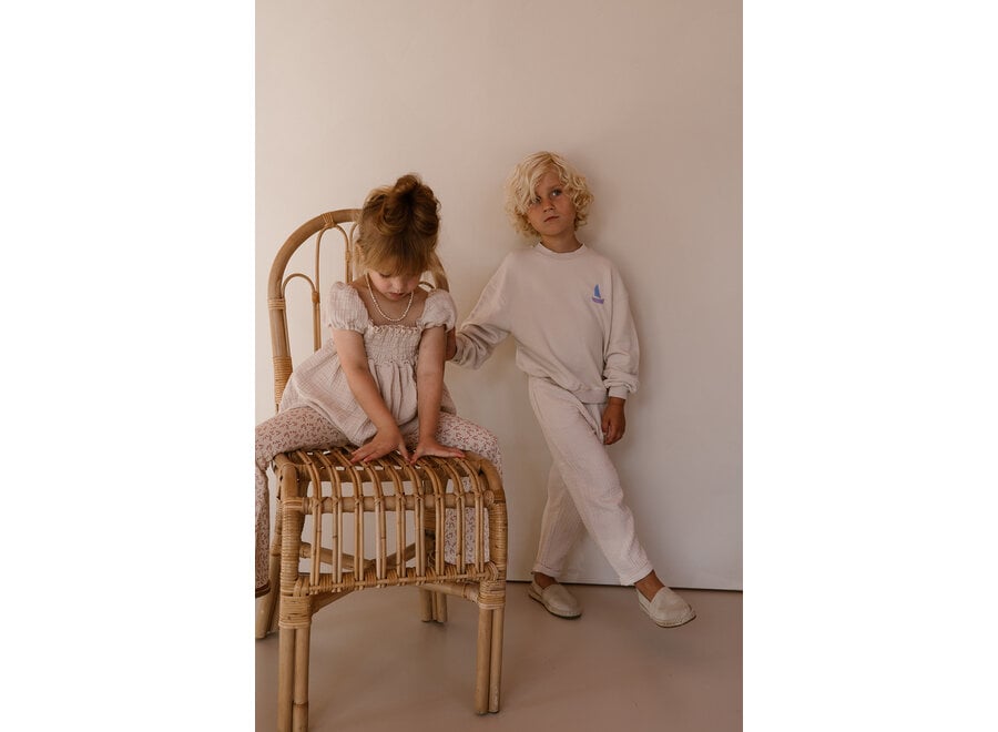 Mex pants - Almond mousseline