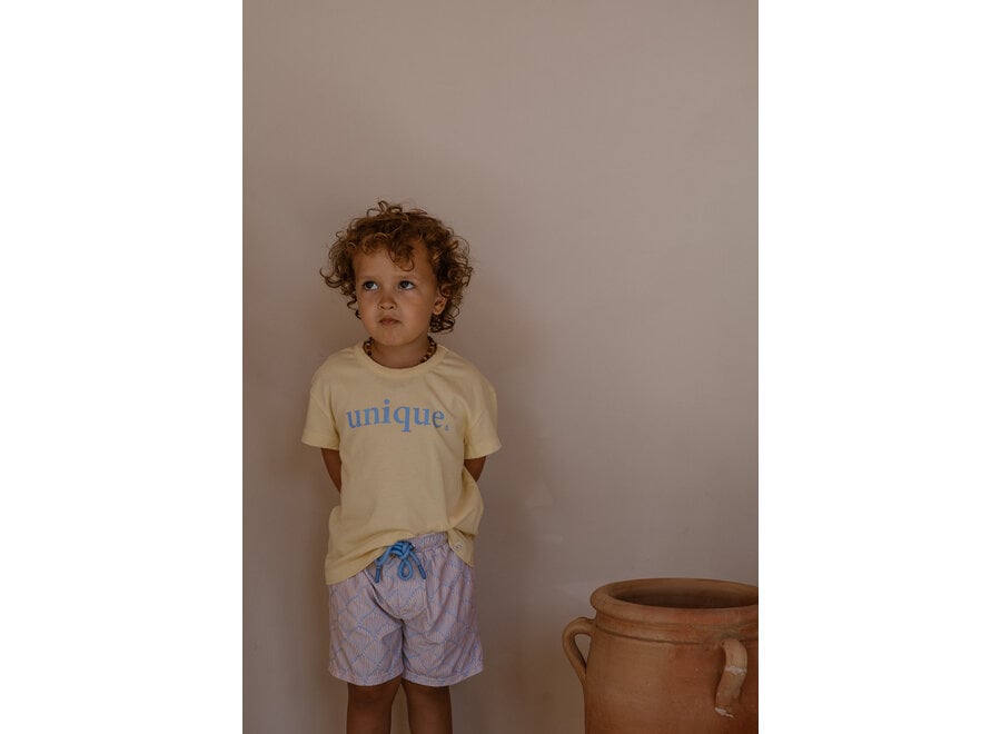 Sem T-shirt Unique - Butteryellow