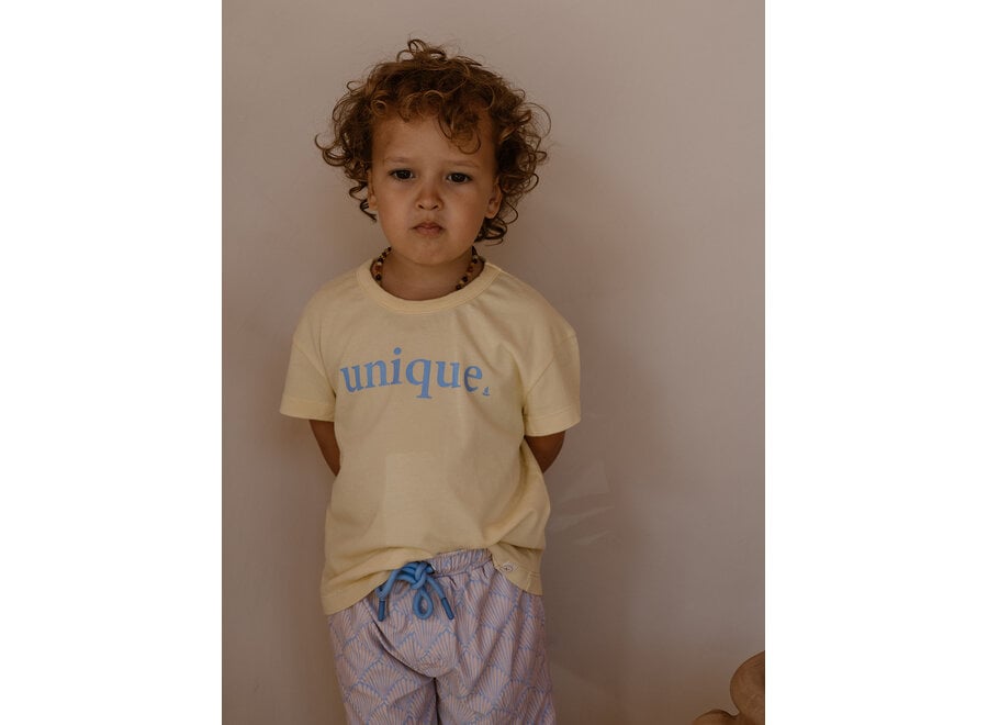Sem T-shirt Unique - Butteryellow