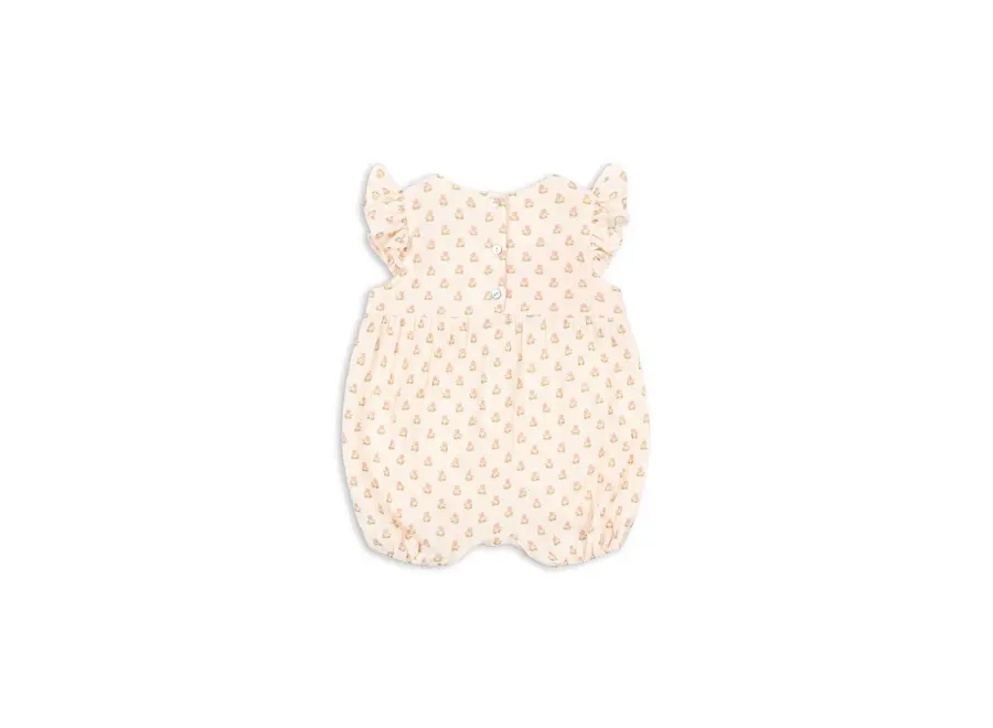 Coco frill romper - Carte rosa