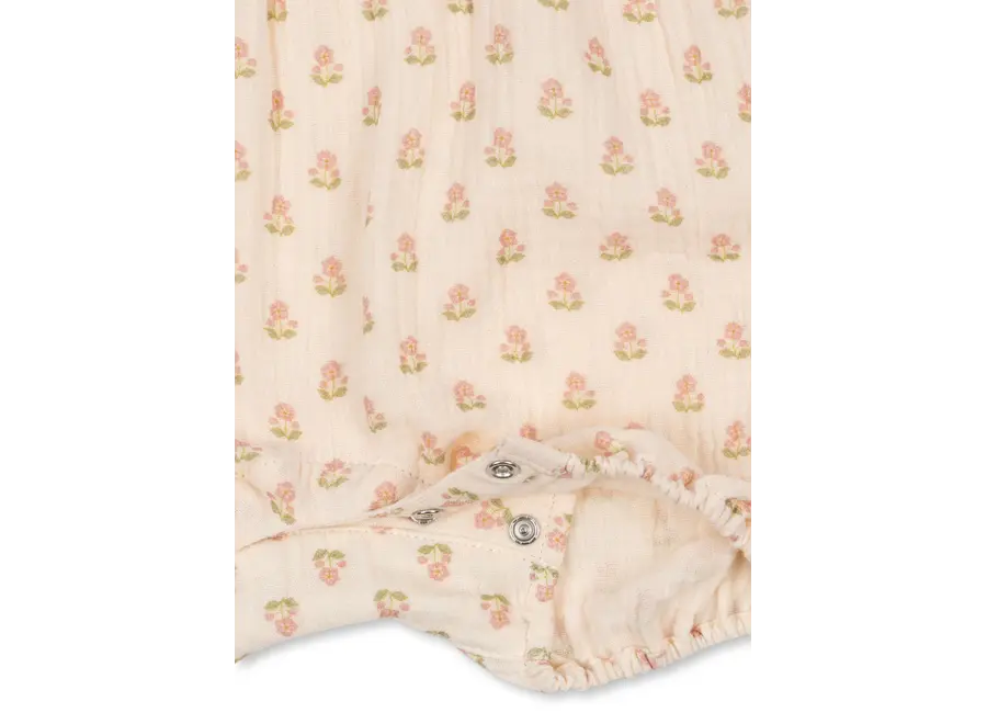 Coco frill romper - Carte rosa