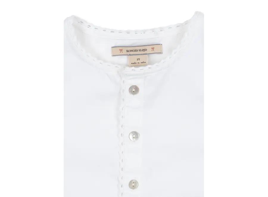 Evelina top - Bright white