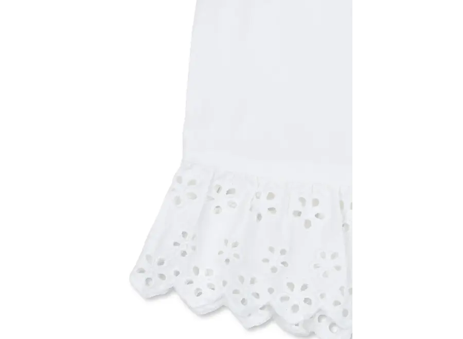 Evelina top - Bright white