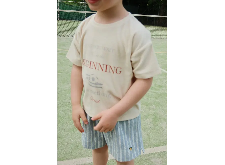 Elliot shorts - Trio blue stripe