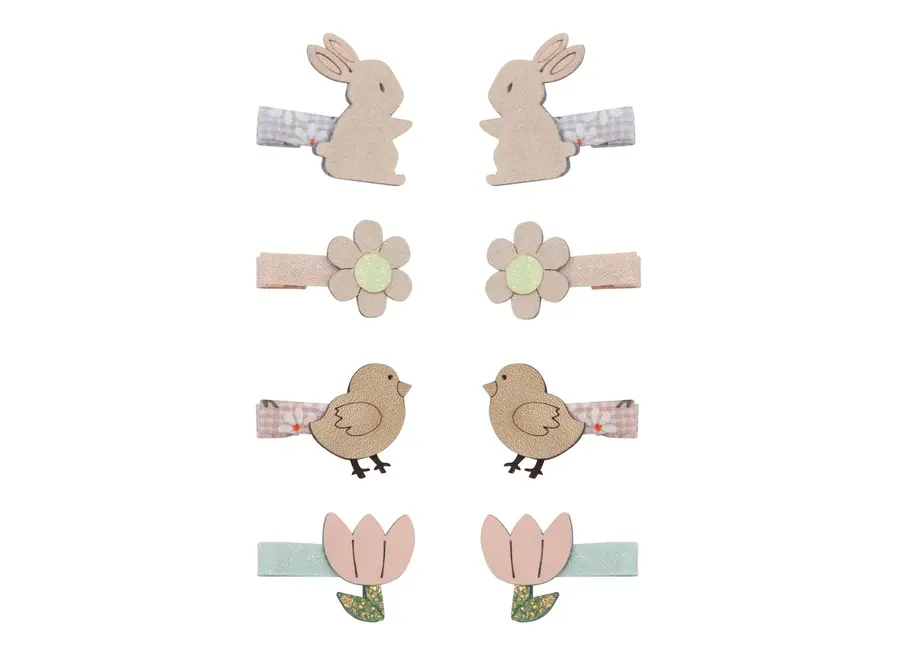 Easter mini clips - Pastel