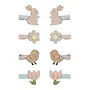 Easter mini clips - Pastel