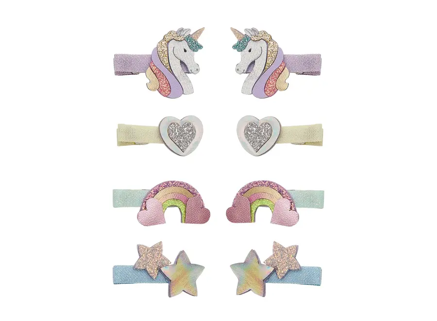 Dreamy unicorn mini clips