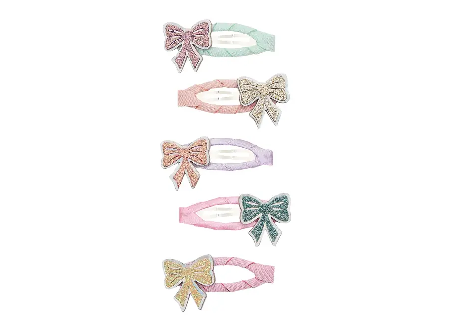 Sparkle bow mini clic clacs