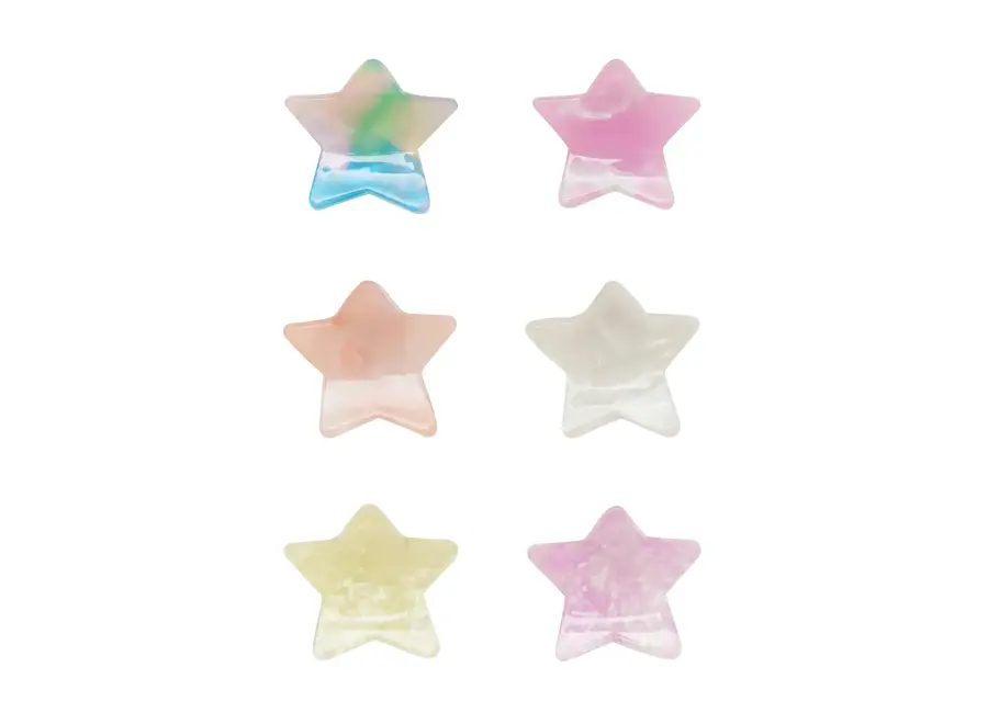 Star mini claw clips
