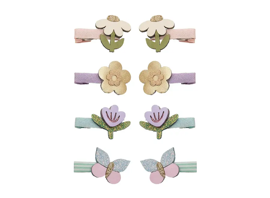 Flower garden mini clips