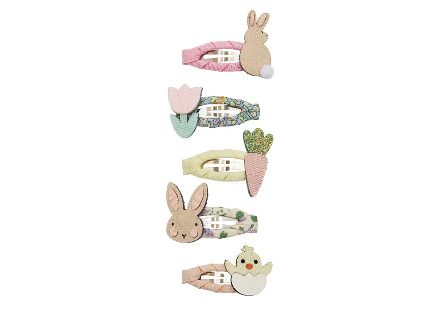 Bunny and chick mini clic clacs