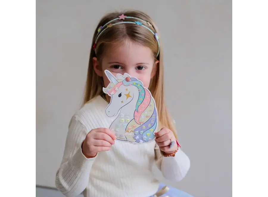 Unicorn stick on earrings