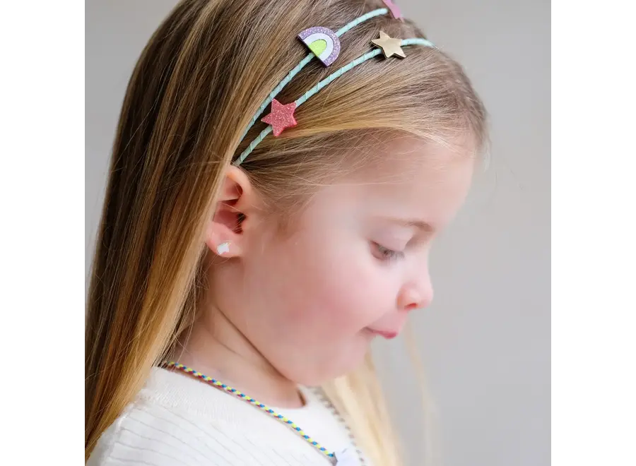 Unicorn stick on earrings