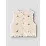 Flora knit vest - Coconut milk