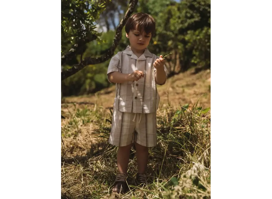 Fibert loose shirt - Coconut milk