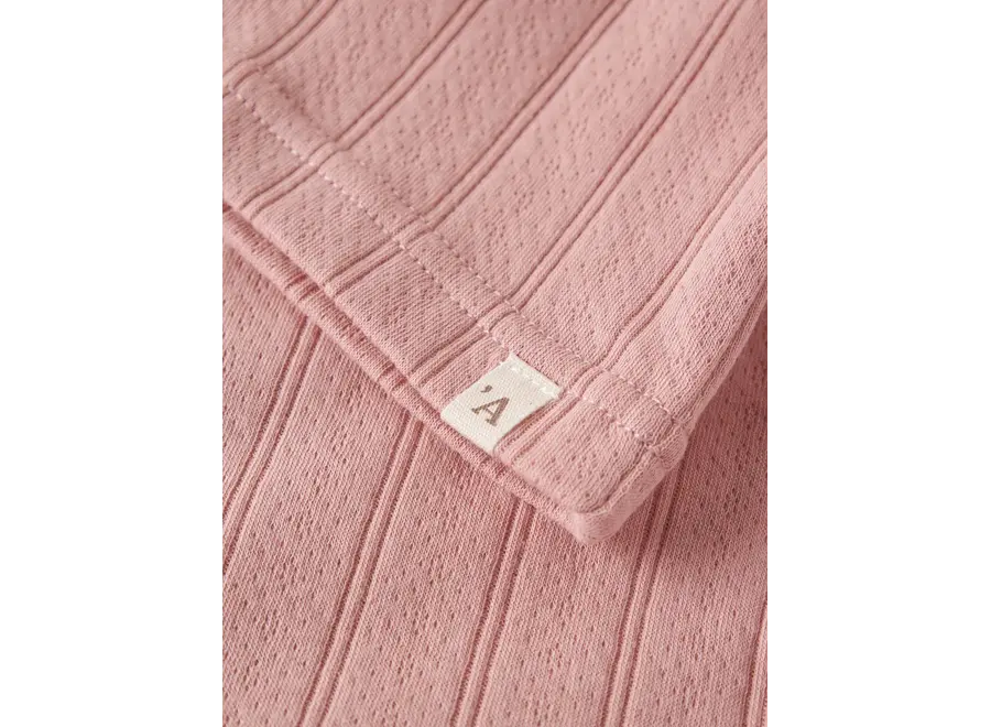 Falina ss loose top - Misty rose