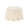 Flora knit shorts - Coconut milk