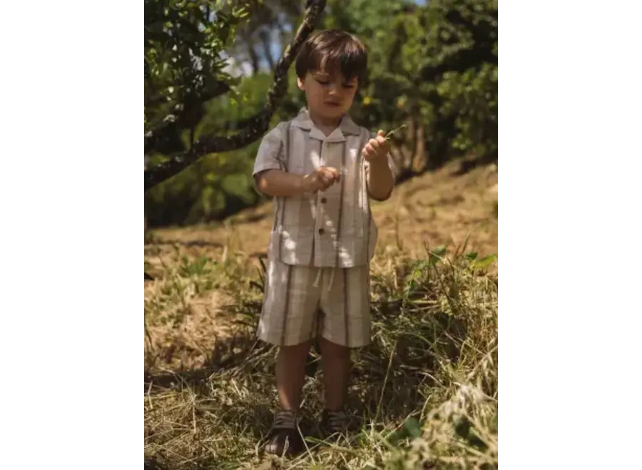 Fibert loose shorts - Coconut milk