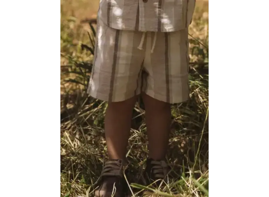 Fibert loose shorts - Coconut milk