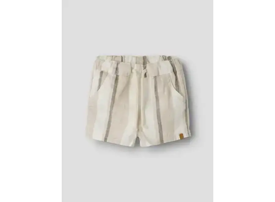Fibert loose shorts baby - Coconut milk