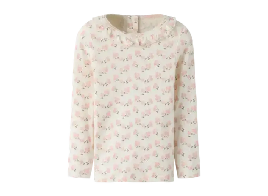 Gago Kis LS top - Coconut milk/ Hydrangea