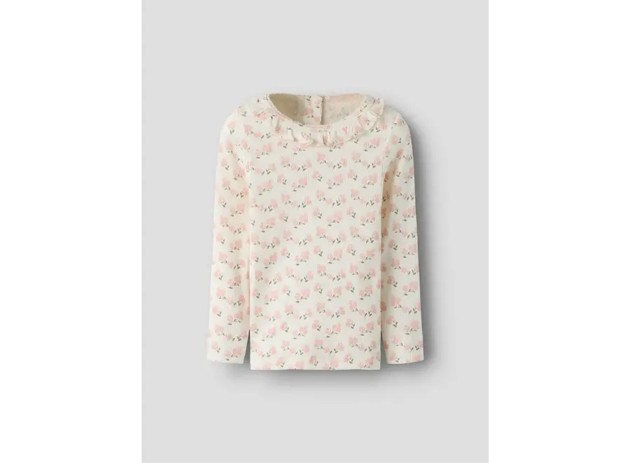 Gago Kis LS top - Coconut milk/ Hydrangea