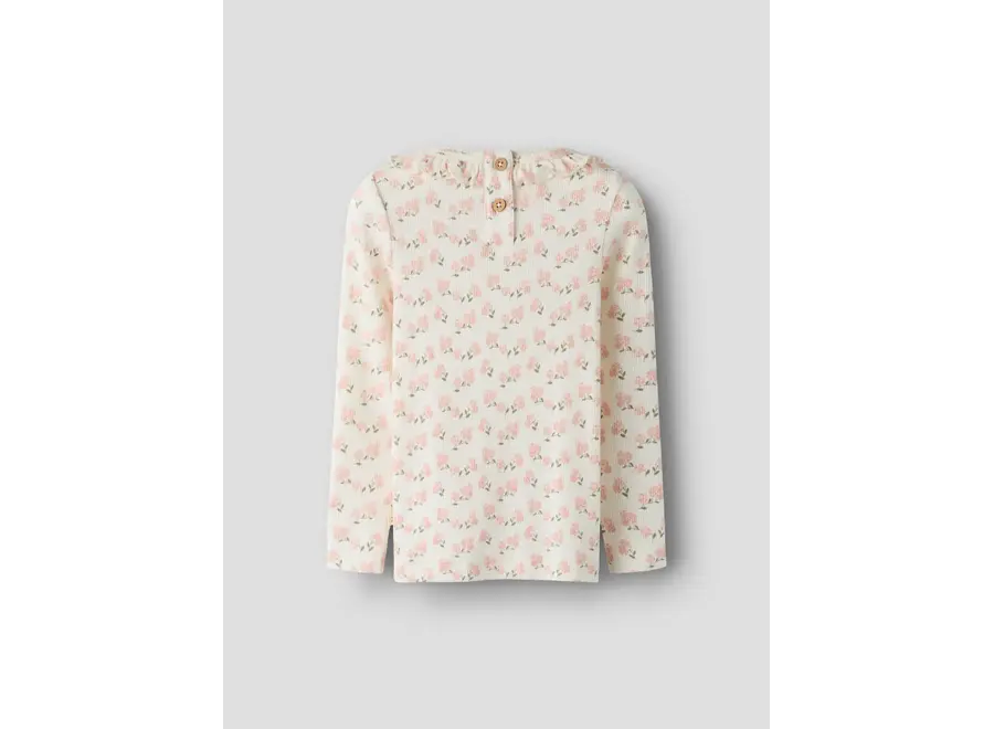 Gago Kis LS top - Coconut milk/ Hydrangea