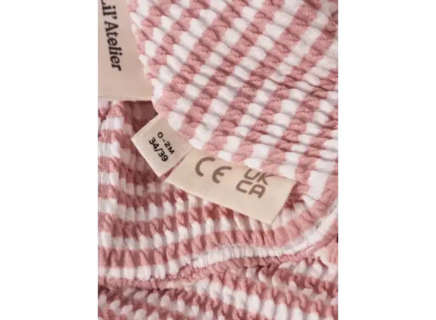 Fredo LS UV swimsuit - Misty rose