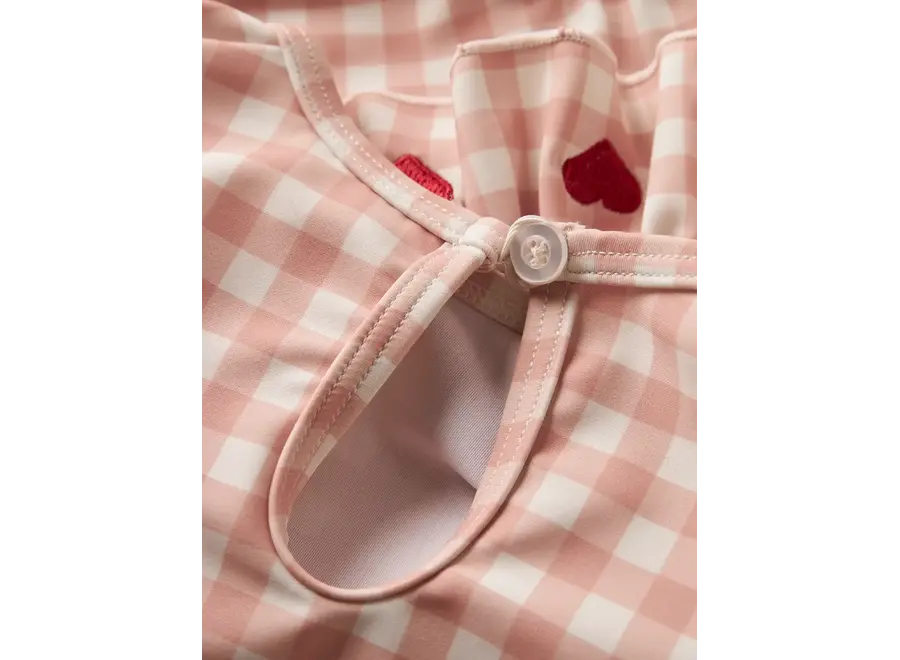 Finley LS swimsuit - Misty rose