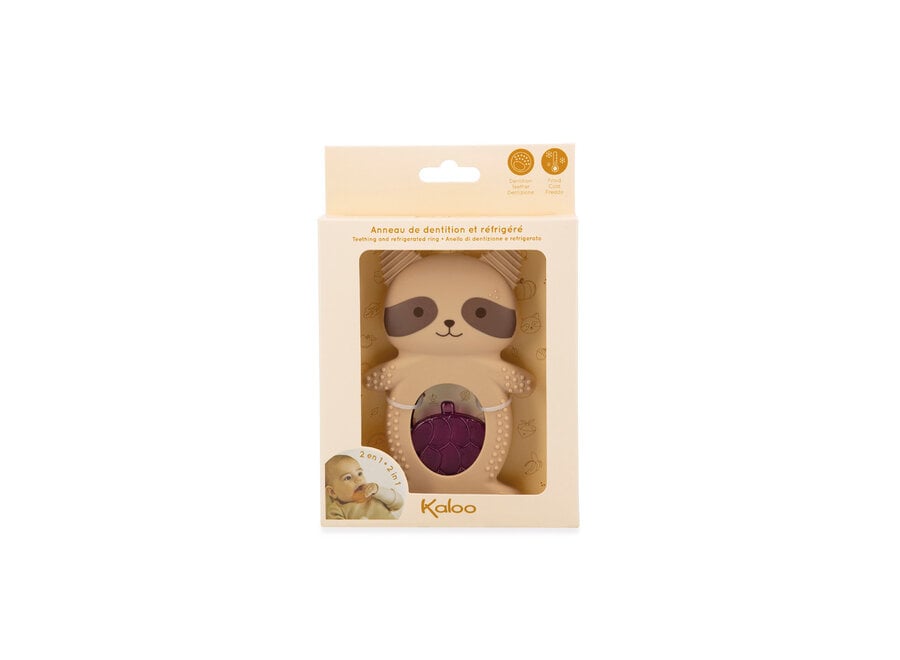 Kaloo Grignoti – Bijtring en verkoeler dou Wasbeer