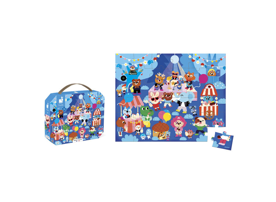 Puzzelkoffer - Feesttijd (36st.)