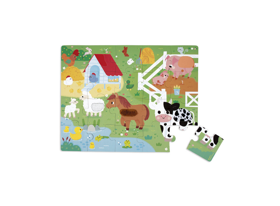 Voelpuzzel - De boerderij (20st.)