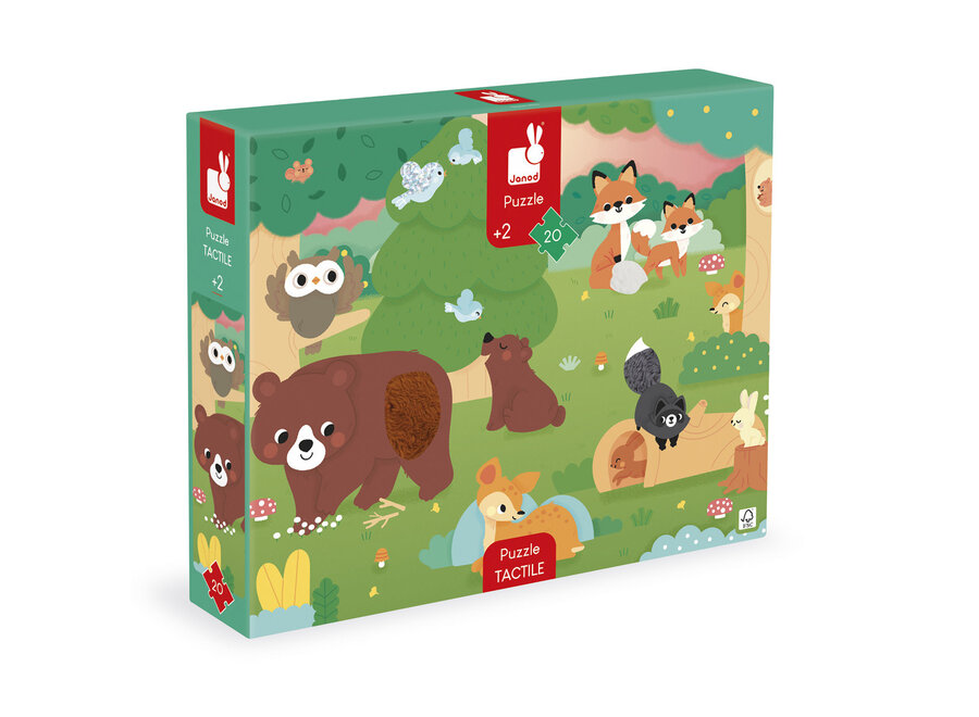 Voelpuzzel - Bos (20 st.)