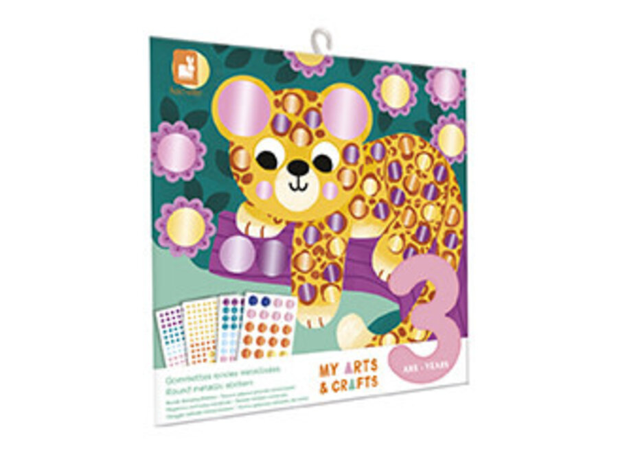 Atelier ronde stickers - Dieren
