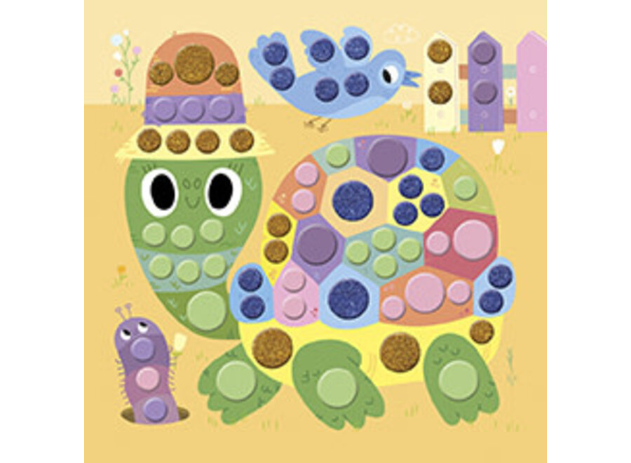 Atelier ronde stickers - Huisdieren