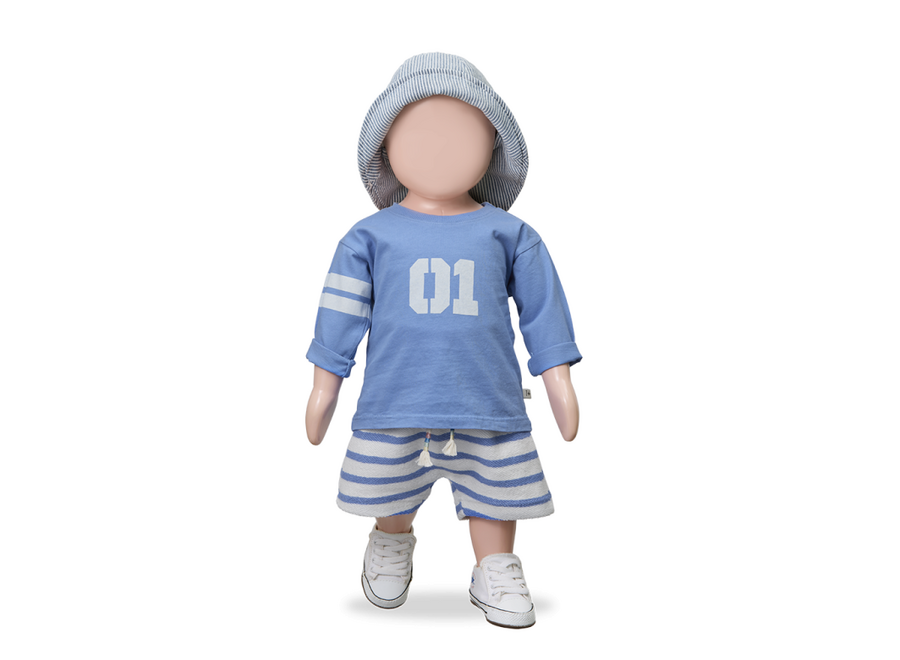 Salines LS T-shirt - Ultramarine