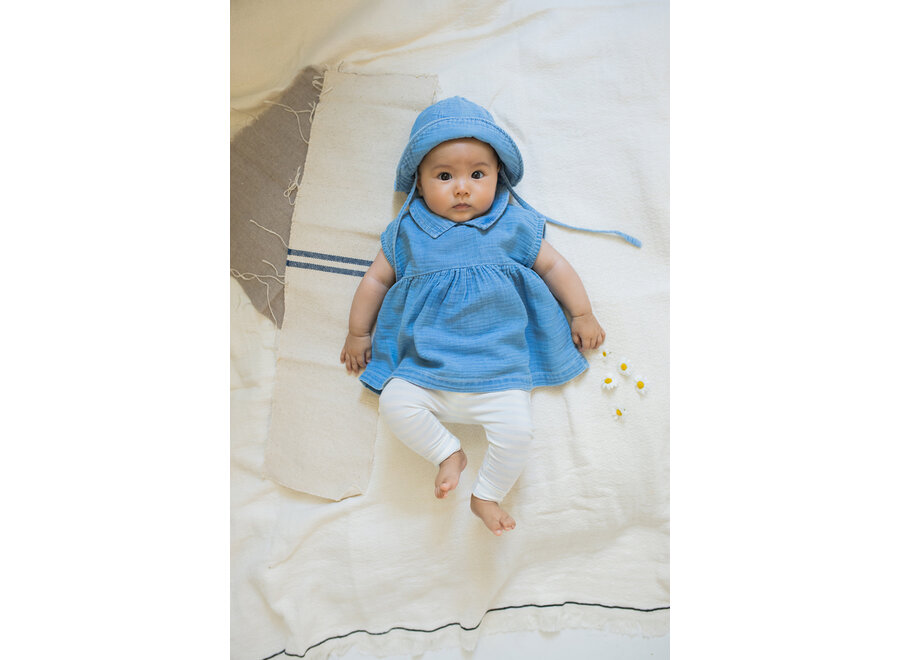 Saul leggings - Misty blue