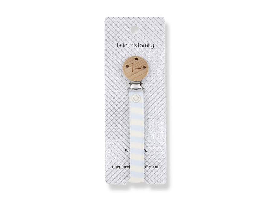 Aina pacifier clip - Misty blue