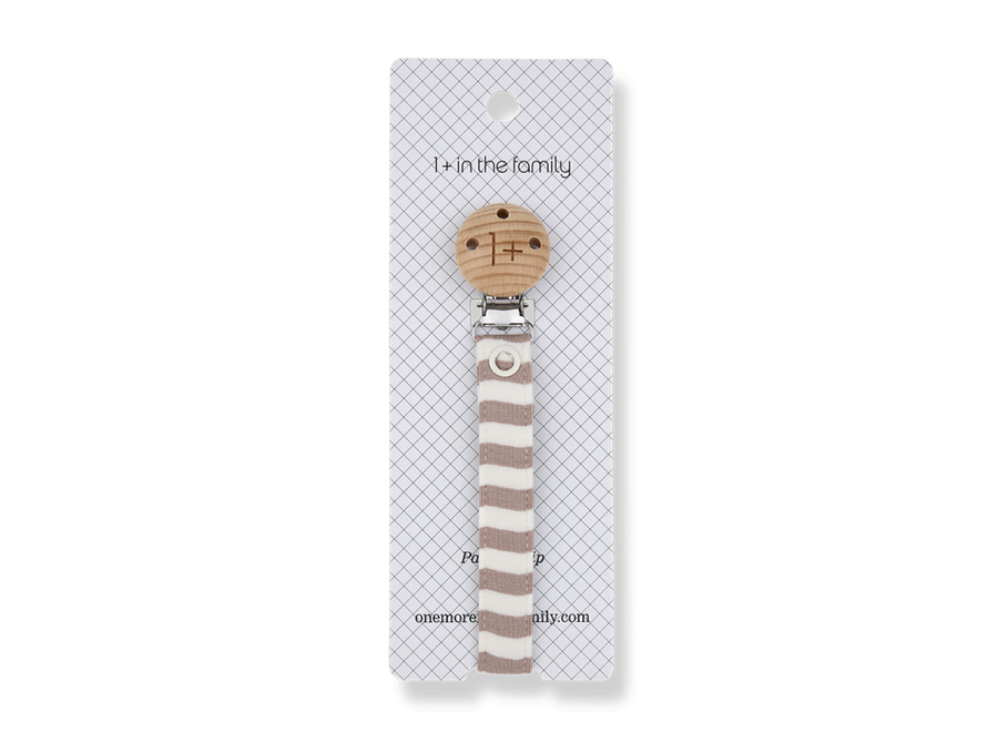 Aina pacifier clip - Taupe