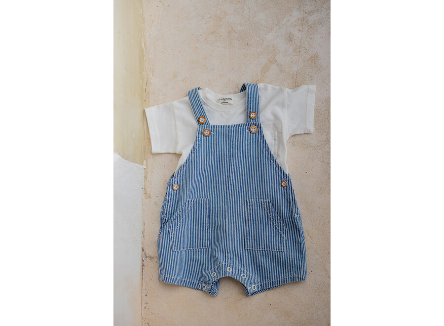 Talaies short dungaree - Denim